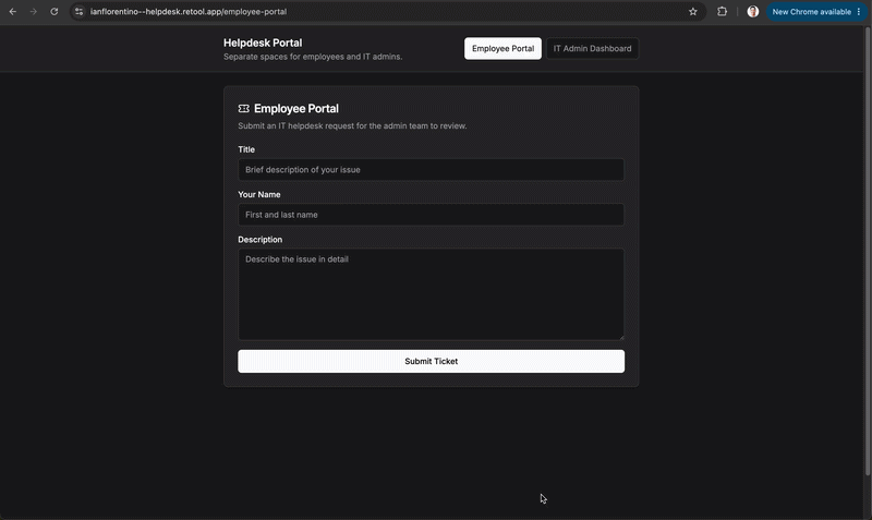 AI-Powered IT Helpdesk preview